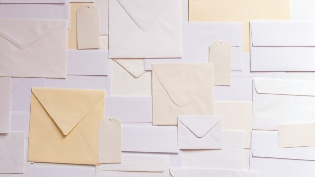 envelope paper lot